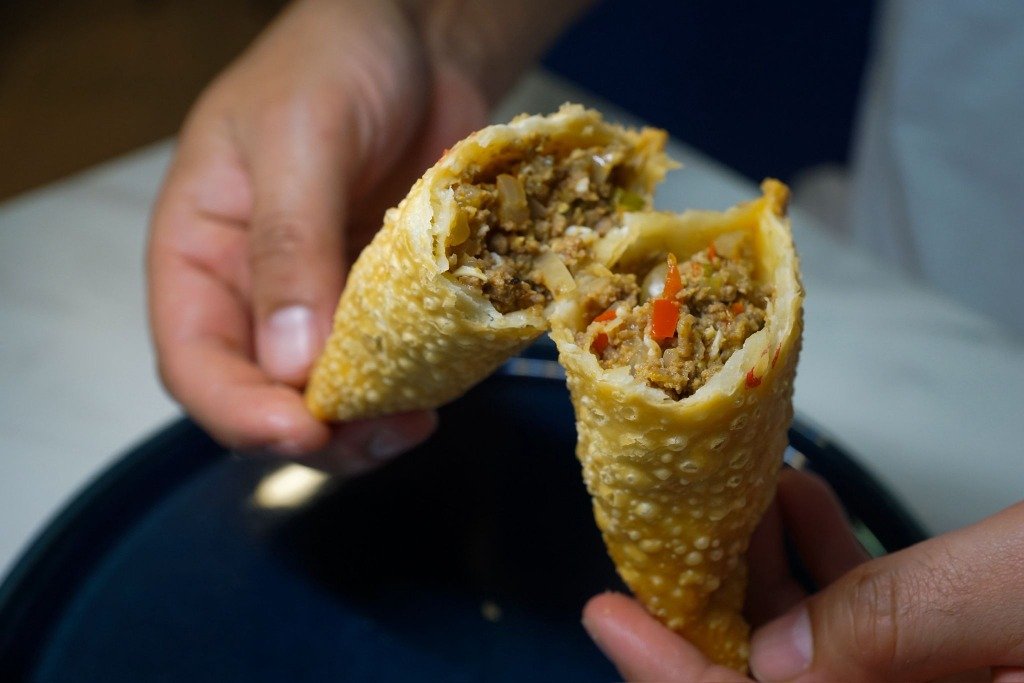 Prato delicioso empanada